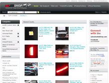 Tablet Screenshot of exledshop.com